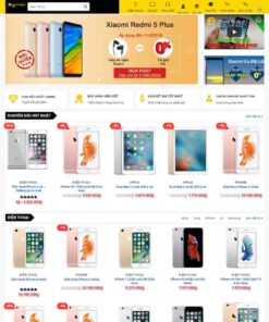 Giao Diện Website Giống Thế Giới Di Động 01