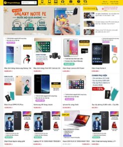 Giao Diện Website Giống Thế Giới Di Động 02