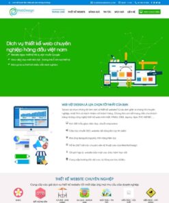 Giao Diện Website Công Ty Thiết Kế Website