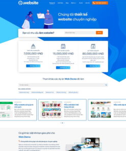 Giao Diện Website Công Ty Thiết Kế Website 04