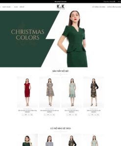 Giao Diện Website Shop Thời Trang Nữ 02
