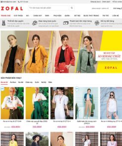 Giao Diện Website Cửa Hàng Thời Trang 07
