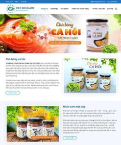 Giao Diện Website Thực Phẩm 19