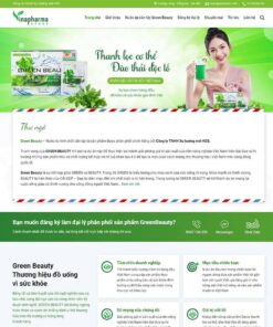 Giao Diện Website Thực Phẩm Chức Năng 21