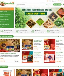 Giao Diện Website Quà Tặng Cao Cấp