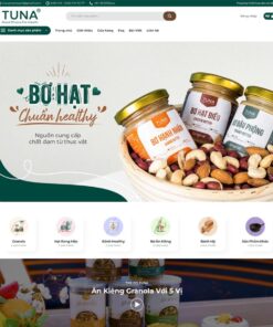 Giao Diện Website Thực Phẩm Sạch
