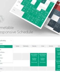 Timetable Responsive Schedule For WordPress