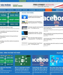 Giao Diện Website Chia Sẻ Thủ Thuật, Phần Mềm