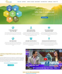 Giao Diện Website Dịch Vụ Tư Vấn Tâm Lý