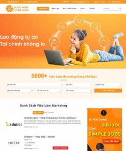 Giao Diện Website Tuyển Dụng, Việc Làm 02