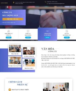 Giao Diện Website Landing Page Tuyển Dụng