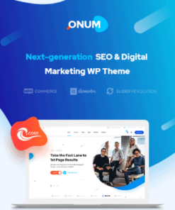 Onum – SEO & Marketing Elementor WordPress Theme