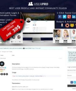 UserPro – Community and User Profile WordPress Plugin