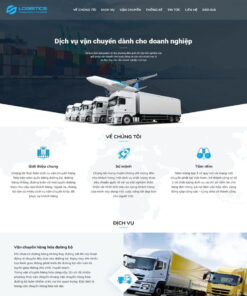 Giao Diện Website Công Ty Vận Chuyển 02