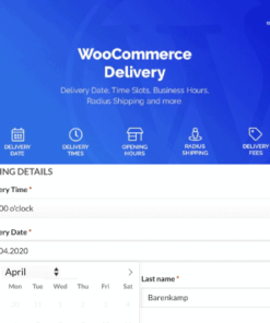 WooCommerce Delivery —Delivery Date & Time Slots