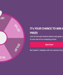 Spin Wheel For WooCommerce