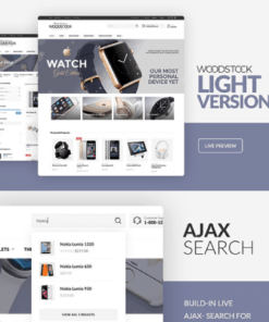 Woodstock – Electronics Responsive WooCommerce Theme