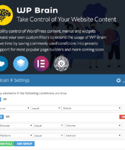 WP Brain – WordPress Logic Controller
