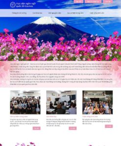 Giao Diện Website Công Ty Xuất Khẩu Lao Động 06